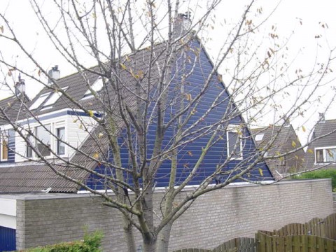 Gevelbekleding zijkant